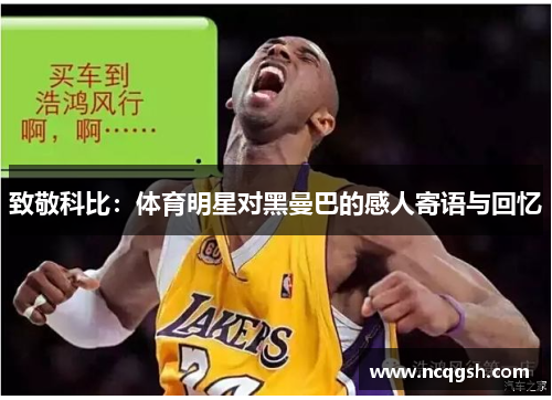致敬科比：体育明星对黑曼巴的感人寄语与回忆