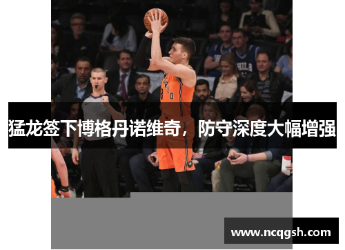 猛龙签下博格丹诺维奇，防守深度大幅增强